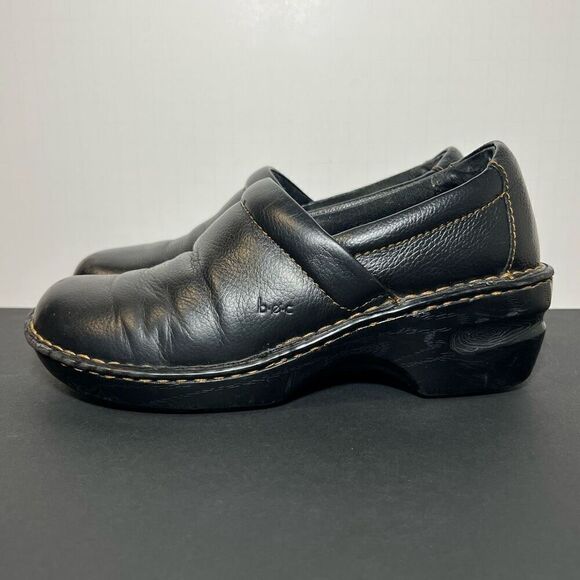 Womens BOC Born Concept Peggy Black Slip On Clogs / Size 7.5 Medium - Picture 3 of 8